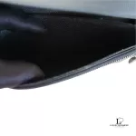 Louis Vuitton Taiga black leather flap-type long wallet, view 7