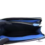 Paul Smith black leather full zip long wallet, view 6