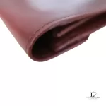 Salvatore Ferragamo maroon leather clutch bag, view 6