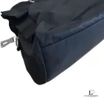 Prada ruffle bauletto black Tessuto nylon and leather bag, view 6