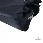 Prada ruffle bauletto black Tessuto nylon and leather bag, view 7