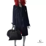 Prada ruffle bauletto black Tessuto nylon and leather bag, view 23