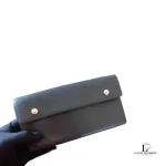 Louis Vuitton Taiga black leather flap-type long wallet, view 31
