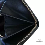 Paul Smith black leather full zip long wallet, view 12