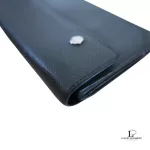 Louis Vuitton Taiga black leather flap-type long wallet, view 19