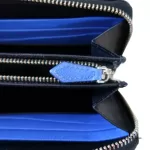 Paul Smith black leather full zip long wallet, view 3