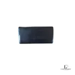 Louis Vuitton Taiga black leather flap-type long wallet, view 2