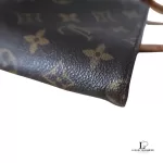 Louis Vuitton Monogram Sac Shopping tote bag with vachetta handles, view 19
