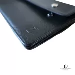Louis Vuitton Taiga black leather flap-type long wallet, view 23