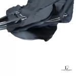Prada ruffle bauletto black Tessuto nylon and leather bag, view 10