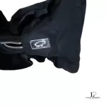 Prada ruffle bauletto black Tessuto nylon and leather bag, view 9