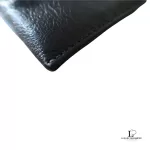 Coach black leather card coin purse with key ring, new with tag, view 4