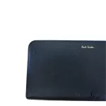 Paul Smith black leather full zip long wallet, view 19