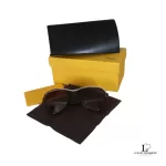 Fendi FS 5331 Havana gold, black and tortoiseshell sunglasses, unused, view 10