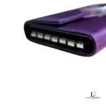 Prada Portachiavi 6 Ganci malva Tessuto and enamel leather key holder, view 8