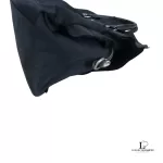 Prada ruffle bauletto black Tessuto nylon and leather bag, view 11