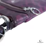Coach plum monogram PVC crossbody bag, view 5