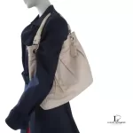 Coach cream soft leather two-way tote bag with removable strap, view 21