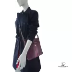 Coach plum monogram PVC crossbody bag, view 18