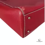 Kate Spade structured Red leather handbag, view 5