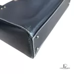 Kate Spade structured Black leather handbag, view 16