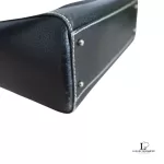 Kate Spade structured Black leather handbag, view 5