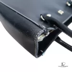 Kate Spade structured Black leather handbag, view 10