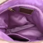 Coach brown and bronze monogram canvas crossbody bag, view 22
