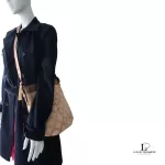 Coach brown and bronze monogram canvas crossbody bag, view 24