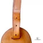 Louis Vuitton Vachetta leather luggage tag with gold-tone hardware, view 11