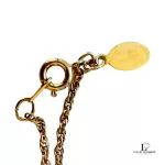 Mario Valentino gold-tone heart Swarovski necklace, view 5
