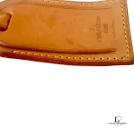 Louis Vuitton Vachetta leather luggage tag with gold-tone hardware, view 4