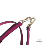 Michael Kors Hamilton Traveller fuchsia pink leather crossbody bag, view 8
