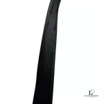 Givenchy men's black leather belt with gold-tone buckle, size 115, view 12