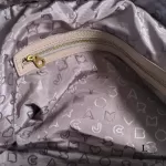 Marc by Marc Jacobs taupe large leather career bag, view 32