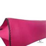 Michael Kors Hamilton Traveller fuchsia pink leather crossbody bag, view 19