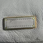 Marc by Marc Jacobs taupe large leather career bag, view 33