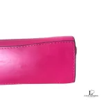 Michael Kors Hamilton Traveller fuchsia pink leather crossbody bag, view 10