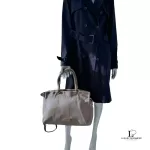 Marc by Marc Jacobs taupe large leather career bag, view 35