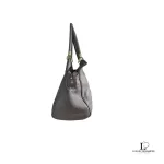 Marc by Marc Jacobs taupe large leather career bag, view 4