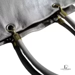Marc by Marc Jacobs taupe large leather career bag, view 14