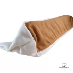 Louis Vuitton Fondation Museum Paris exclusive limited white and brown canvas tote bag, view 6