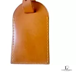 Louis Vuitton Vachetta leather luggage tag with gold-tone hardware, view 6