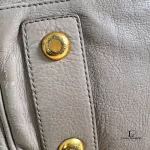 Marc by Marc Jacobs taupe large leather career bag, view 9