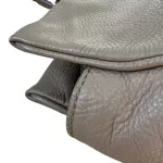 Marc by Marc Jacobs taupe large leather career bag, view 13