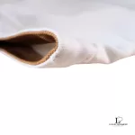 Louis Vuitton Fondation Museum Paris exclusive limited white and brown canvas tote bag, view 8