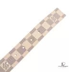 Louis Vuitton Saint Tulle Carré Damier Azur belt, model M9678, size 80, view 4