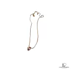 Christian Dior CD heart pendant gold-tone necklace, view 2