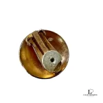 Christian Dior chunky patterned gold-tone clip-on earrings, view 6