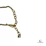 Nina Ricci NR round gold-tone Swarovski necklace, view 5